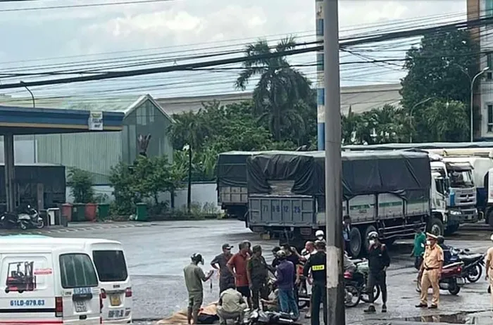 Vụ tài xế xe tải cố tình cán qua người làm nạn nhân không qua khỏi: Tạm giữ tài xế để điều tra